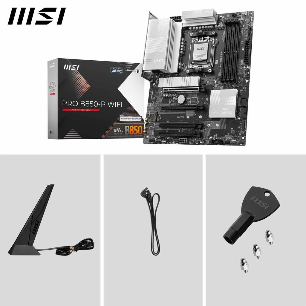 MSI PRO WIFI ATX Motherboard MB6693 B850-P