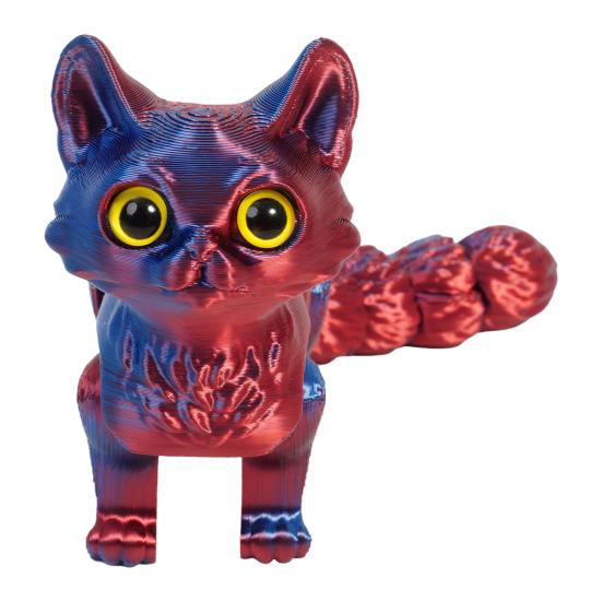 Yousheng 3D печатная игрушка для кошек гибкие суставы шарнирная модель кошки для взрослых 3D печатные игрушки для животных для домашнего офиса декор для класса