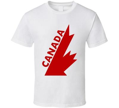 Футболки унисекс с логотипом Hockey Canada 1987 года в стиле ретро