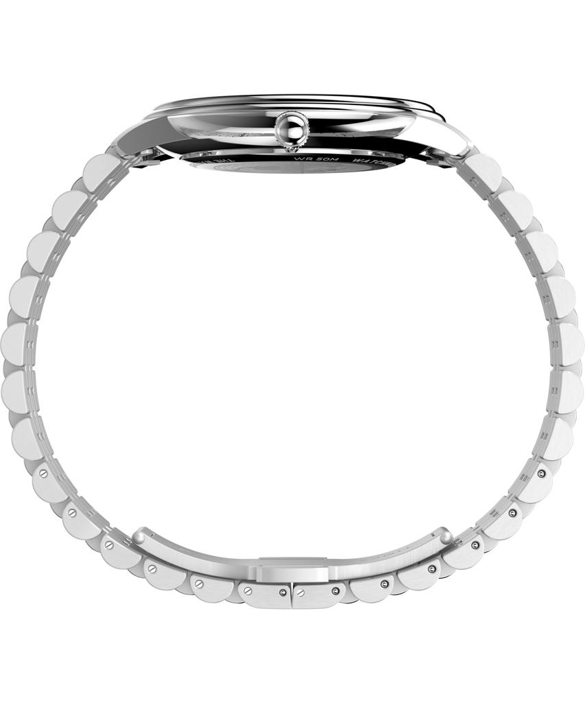 Часы Waterbury Quartz 50м Водонепроницаемые Минеральное Стекло Черный Циферблат TW2Y23300 [TIMEX] Мужские [Оригинал]