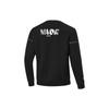 Li-Ning Толстовка с круглым вырезом и логотипом Wade Series, мужские топы, черный AWDT921-1
