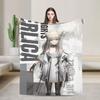 Arknights Endfield Пёрлика Плед Ультрамягкий Пледы для Дивана 50x60 Дюймов Разные Размеры Покрывало