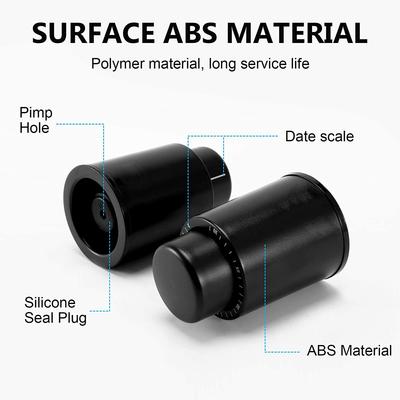 Пробки для винных бутылок Многоразовые пробки для вина Вакуумные винные консерванты Вино-сохранители Вакуумные пробки для насосов сохраняют вино по-настоящему свежим