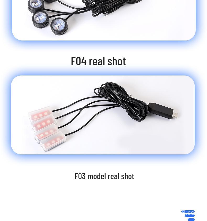 Светодиодная подсветка салона автомобиля Dream Color Rhythm