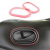 Pink ABS Interior Door Handle Trim Cover For Benz Smart Fortwo W451 2016-