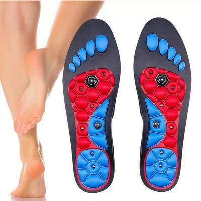 Магнитная массажная стелька - удобная подушечка из ЭВА для мужчин и женщин, улучшенная поддержка стопы, 1 пара