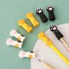3pcs Cat Paw Pencil Cap Silicone Touch Pen Cover Kawaii Pencil Extender Korean Stationery Kids Gifts School Office Supplies