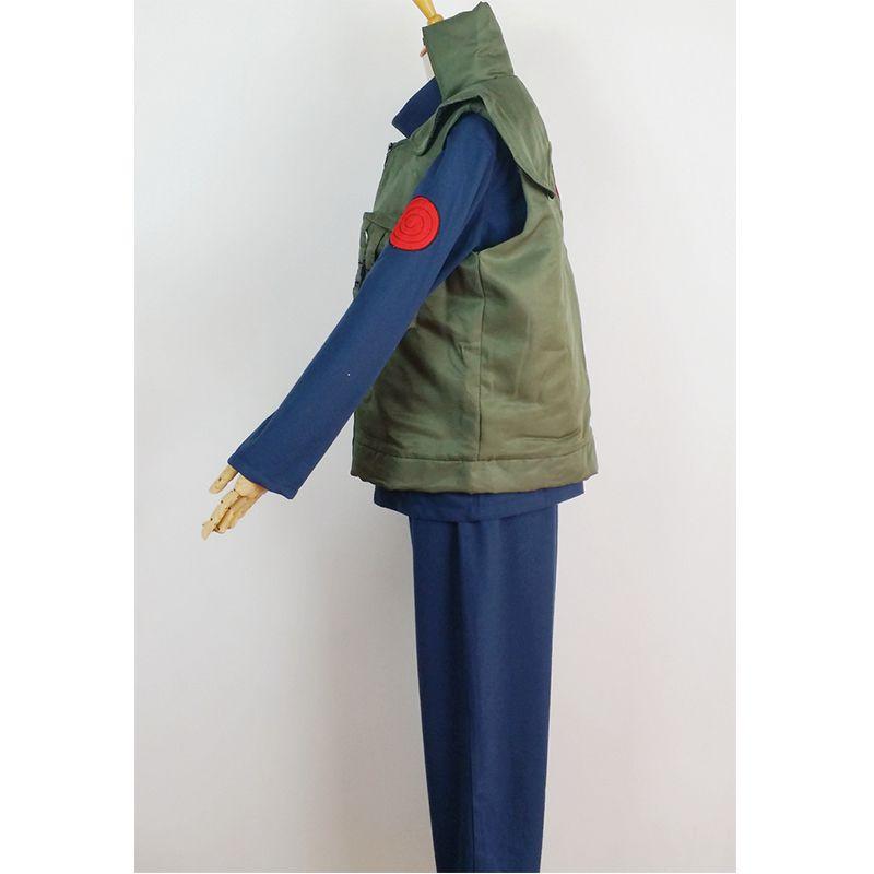 Премиум Качества Новый Костюм для Косплея Наруто Какаши Хатаке Полный Костюм Для Хэллоуина