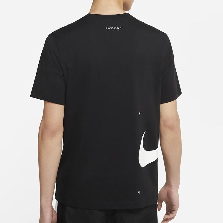 Nike Sportswear Club T Shirts Men's Black Crew Neck Moderate (Unisex) T-Shirts DJ5374 010