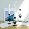 3x Pillar Candle Holder Metal Candlestick Gifts Tabletop Table Centerpiece Ornament Decorative for