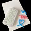 Bowknot Shaped Silicone Mold for DIYs Crystal Resin Keychain Pendant Mold Love Heart Ornament Jewelry Epoxy Crafting