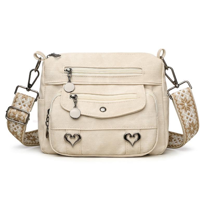 Сумка через плечо Мягкая кожаная сумка на одно плечо Ретро Простая и модная Большая вместительная женская сумка