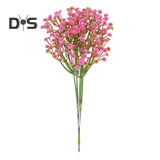 Искусственные цветы, устойчивые к ультрафиолетовому излучению, 20 и 36 стеблей, реалистичные букеты гипсофилы для свадеб, домашнего декора, устойчивые к атмосферным воздействиям пластиковые искусственные цветы для улицы