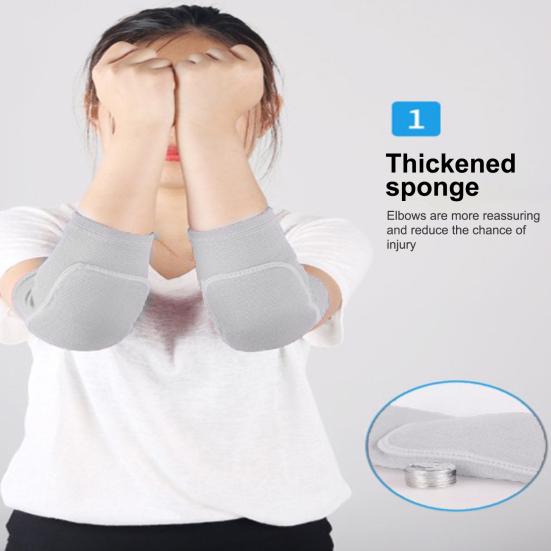 1 пара накладок на руку, дышащие, удобные, теплые, губчатые, защитные налокотники для спорта и фитнеса