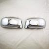 Protective Cover Chrome Silver Door Mirror Cover For Nissan Versa Tiida Axis Sedan 2004-2010 Car Rearview Accessories