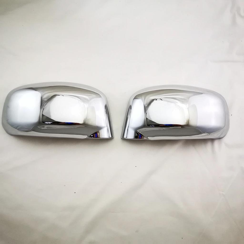 Protective Cover Chrome Silver Door Mirror Cover For Nissan Versa Tiida Axis Sedan 2004-2010 Car Rearview Accessories