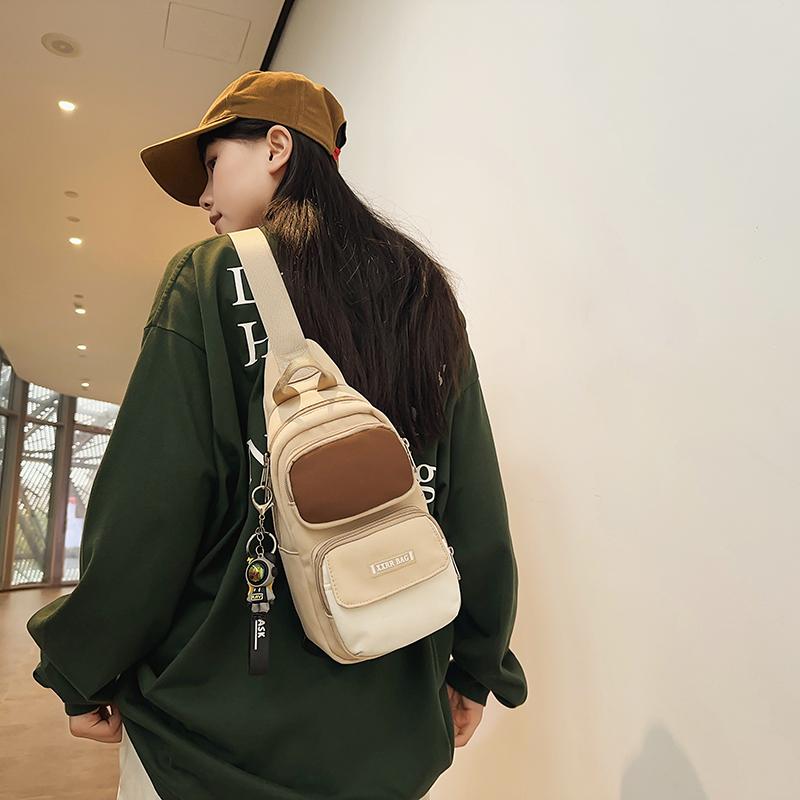 Нагрудная сумка мужская сумка через плечо спортивная студенческая сумка через плечо мужской маленький рюкзак