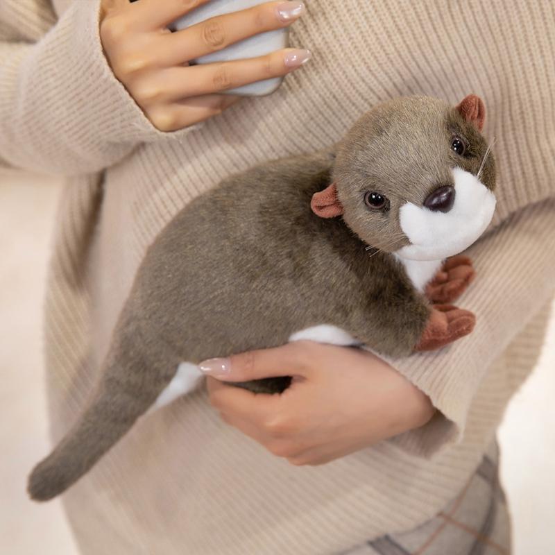 The Funny Simulated Otter Plush Toy Home Decoration High-quality And Comfortable Children's Birthday Gift For Couples Gift