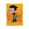Плед Teen Titans Go Family Blanket из фланели в винтажном стиле, мягкий, для обивки кресел и диванов, зимний.