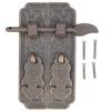 Cabinet Faceplate Brass Material Bronze Auspicious Bat Pattern Retro Chinese Cabinet Handles for