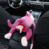 Car Influencer Hanging Tissue Box Corgi Butt Pump Paper Box Cover Sunvisor Armrest Box Cute Doll Tissue Pump