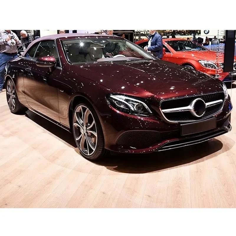 For Mercedes E-Class W213 2016-2020 Front Bumper Grille Gloss Black ABS Material Easy Installation Exterior Tuning Accessories