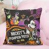 Mickey's Spooky Pumpkin Patch Halloween Pillow Cover - Est. 1928 Sofa room cushion cover, party decoration, gift