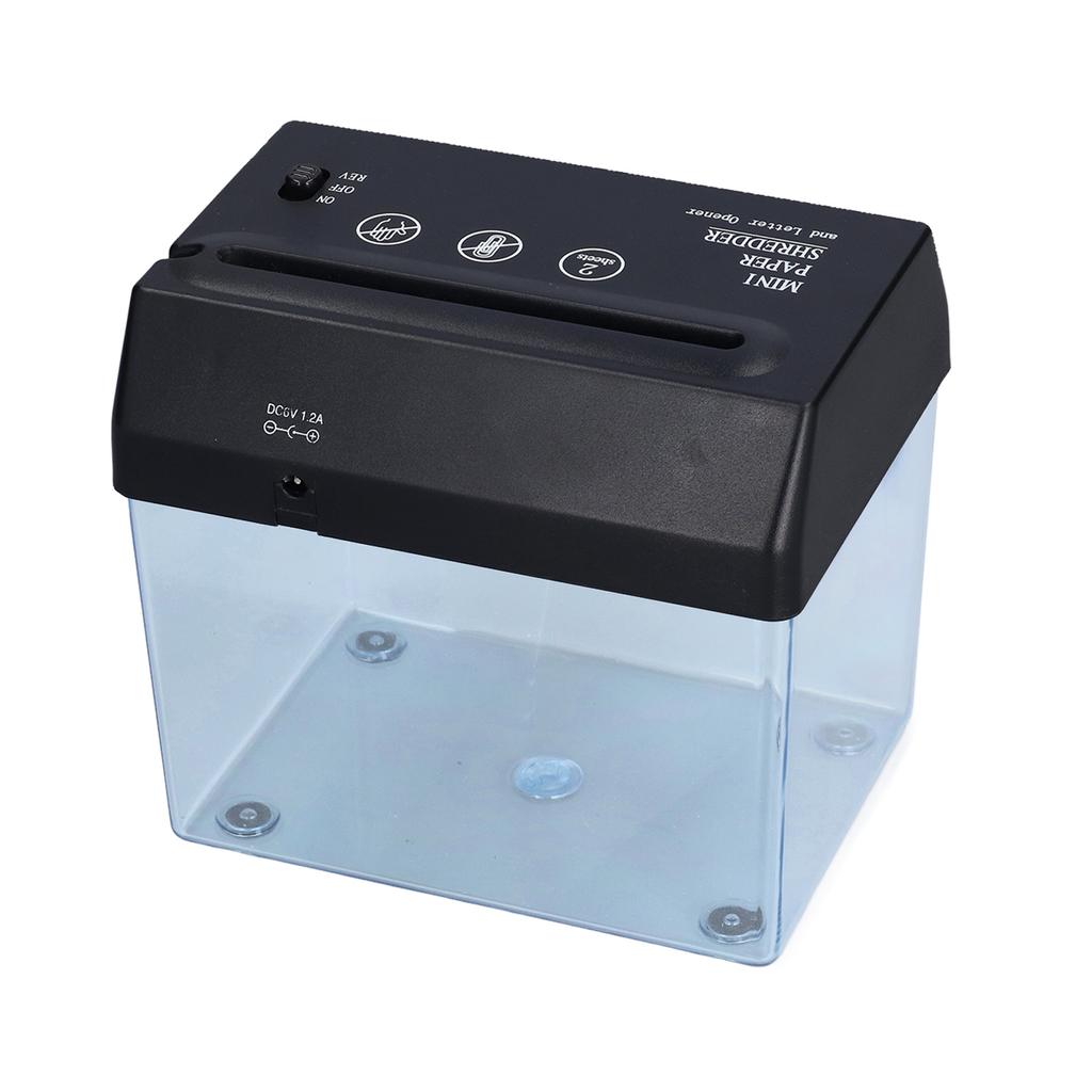 Мини-уничтожитель бумаг USB A6 Металлический нож Износостойкий Высокопортативный Экономящий место Электрический 