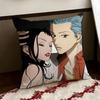 PParadise Anime KKiss Cushion Cover Reversible Soft Durable Pillow Cover Home  Car MultiScene Use for Daily Comfort