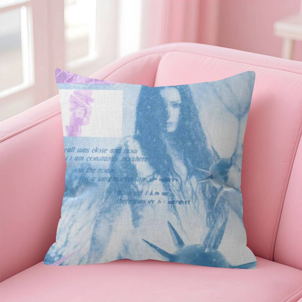 Singer Poppy Empty Hands Hot Album Pillow Cushion Cover Pillowcase Living Room Sofa Home Decor Customized