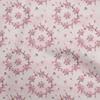 Cotton Flex Light Pink Fabric Watercolor Floral Sewing Material Print Fabric By The Yard 40 Inch