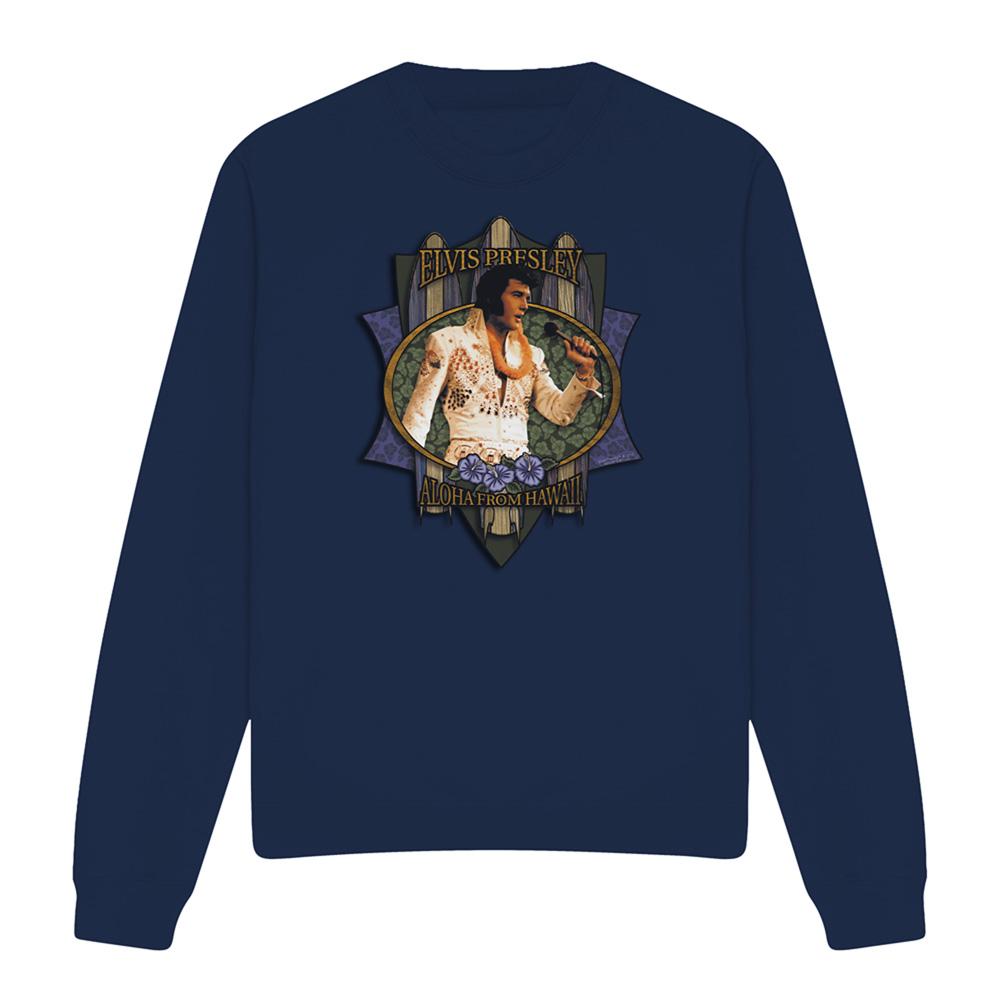 Elvis Presley Unisex Adult Aloha From Hawaii Sweatshirt