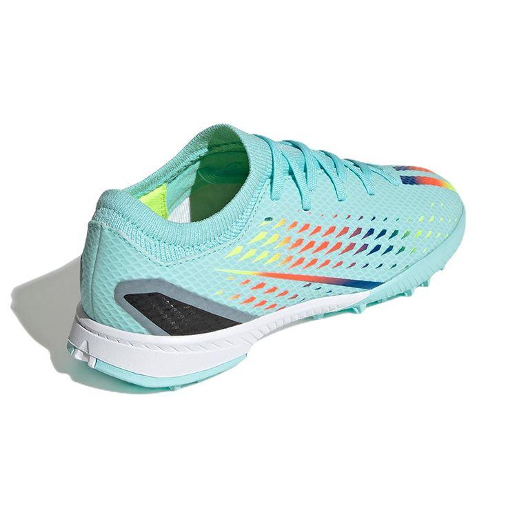 Adidas X Speedportal Круглый носок Шнуровка Низкий верх Детские футбольные бутсы Детские футбольные бутсы Синие GW8490