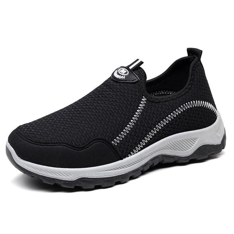 Walking Shoes Spring Women's Shoes Sports Shoes Women's One-pedal Mother Shoes Elderly Shoes Non-slip Shoes Elderly Shoes