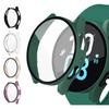 PC+Tempered Glass Protective Case for Samsung Galaxy Watch 5 40mm 44mm Full Screen Protector Shell Bumper Cover