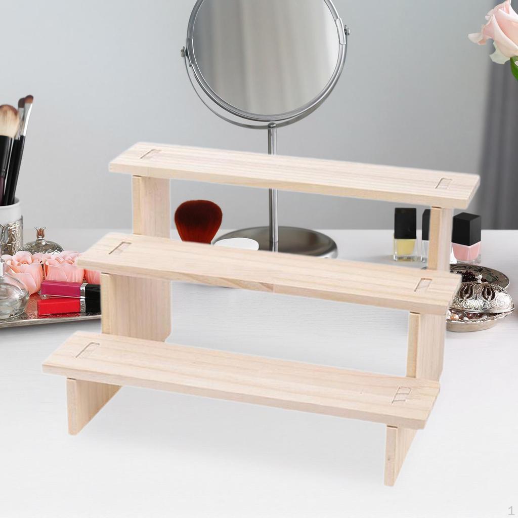 Handcrafted Wooden Display Stand for Showcasing Action Figures And Collectibles