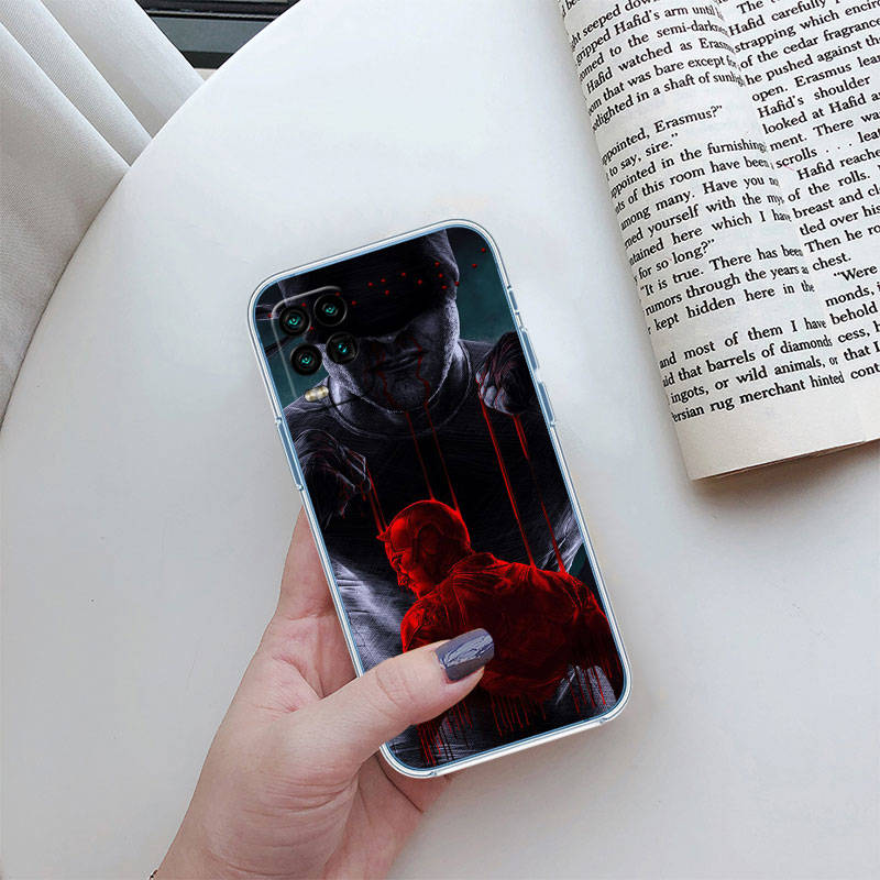 JO15 Чехол Daredevil для телефона Motorola E22S E7 G6 G7 G8 G9 Plus Power Play G10 G20 G04 E30 E40 E22 E20 E13 G22 G23 G Stylus Play