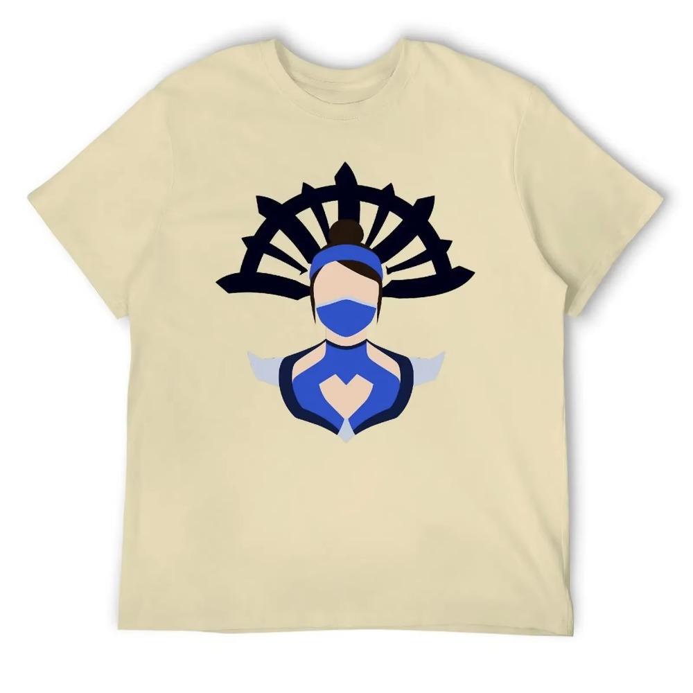 Kitana For Sale Round Neck T-shirt Move Top Tee Premium Funny Novelty Home USA Size