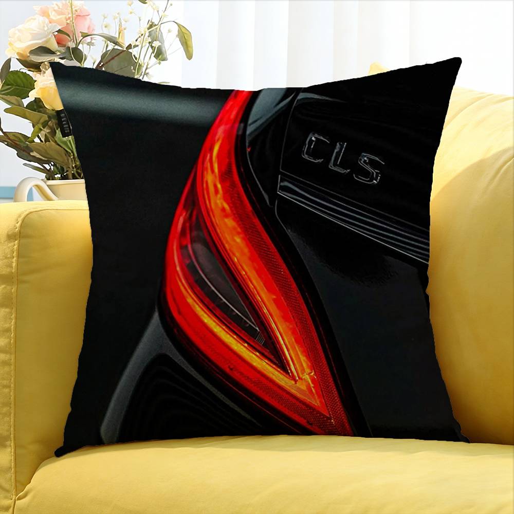 Cool Cls Car World Various Sizes Square Pillow Case For Car Home Bedchamber Decor