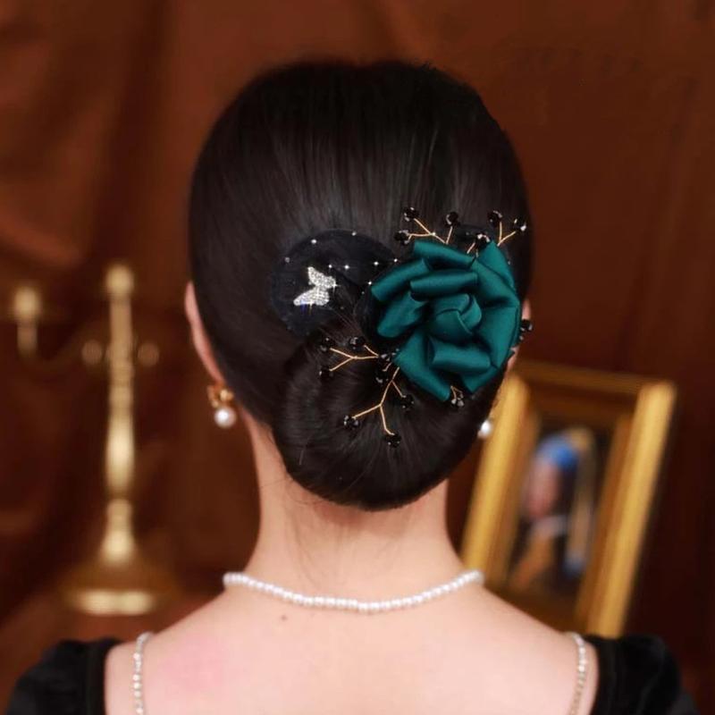 Корейский стиль женские волосы твистер кристалл бигуди изысканный темперамент шпилька для завивки волос шпильки элегантные аксессуары для волос