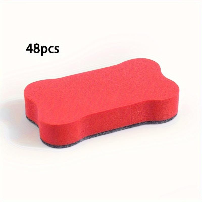 8 Немагнитных губок для белых досок. Эти мини-ластики в форме косточек идеально подходят для очистки белых и черных досок.