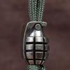Бусины для ножа формы гранаты из латуни EDC DIY Плетеные браслеты из паракорда Брелок Подвески Аксессуары Навески для наружных инструментов