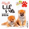 Bonus 2026 Fukufuku Shiba Inu Calendar X Shiba Inu Paper Calendar [Purchaser-only Included] (Monthly/Wall-hanging/420mm 210mm) (Includes "Cute Item")