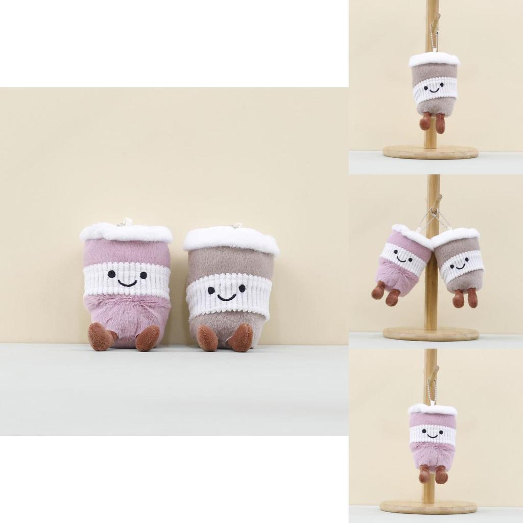 Cute Plush Toy Keychain With Pp Cotton Filling For Girls Bags And Accessories