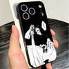 Аниме Фушигуро Тодзи JUJUSU Мягкий чехол для телефона для iPhone 16 16E 17 Air 15 Pro Max 14 Plus 13 Mini 11 12 7 Черный чехол Задняя крышка