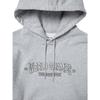 Thisisneverthat Embroidered Letter Hoodie With Kangaroo Pocket And Ribbed Cuffs Unisex Hoodies TN243TSWHO05HGR