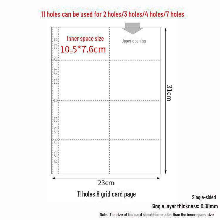 Книга для коллекции монет и печатей Fire Paint с 15-листовыми сменными страницами для марок и значков