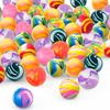 10Pcs Mixed Color 25/30mm Bouncy Rubber Balls Vending Dispenser Bouncing Ball Toy for Boys Girls Enter Vending Elastic