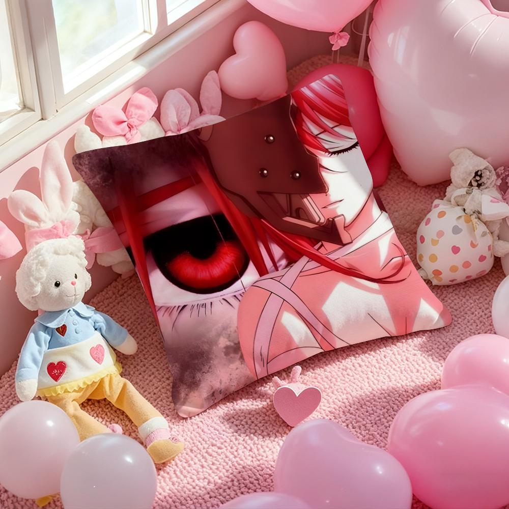 Аниме E-Elfen L-Lied Наволочка с принтом узора для дивана в гостиной и декора спальни