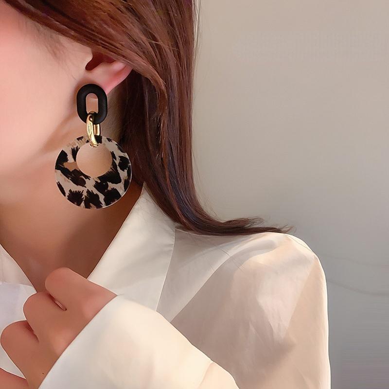 Unusual Earrings Korean Fashion Earrings for Women Arcylic Geometric Dangle Drop Earrings Trendy Jewelry Gifts Women's Earrings AVE